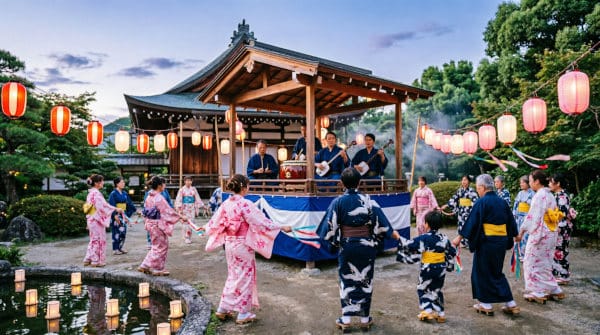 Japan's Obon Festival - Bon Odori Dance