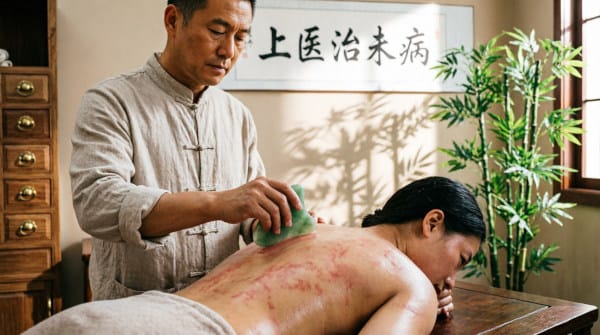 Gua Sha tretment