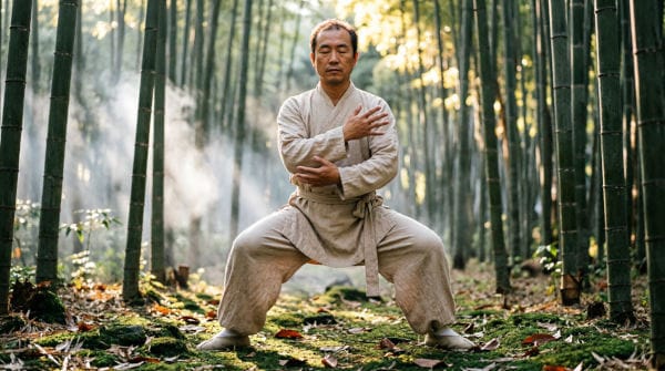 Zhan Zhuang (Standing Meditation) for Building Internal Qi
