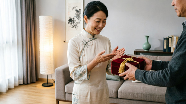 Receiving Gifts with Both Hands