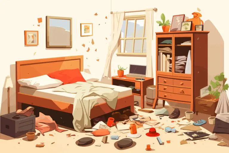messy room