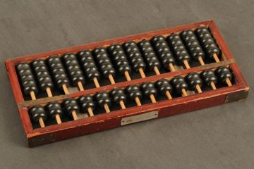 The existence of Chinese abacus can be dated back from the 14 century A.D. And since Chinese are known to relate their ways of like to its environment the attributes such as the top and bottom are considered heaven and earth respectively. The counting of the beads or the computation is done by moving each bead in either up and down manner towards the beam.