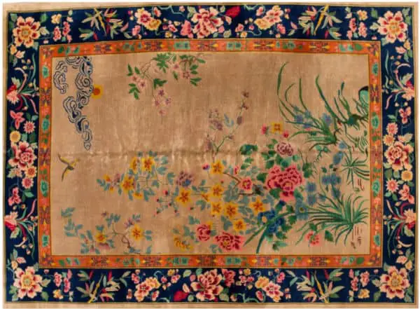 Colorful Chinese Nichols Rug