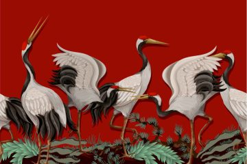 In Chinese culture and Feng Shui, birds are regarded as auspicious, fortune-bringing symbols. The crane, or hè (鹤) in Chinese, is renowned as the prince of all feathered creatures. The crane is the most popular bird symbol (second to the phoenix, or Fenghuang), representing longevity and harmony.