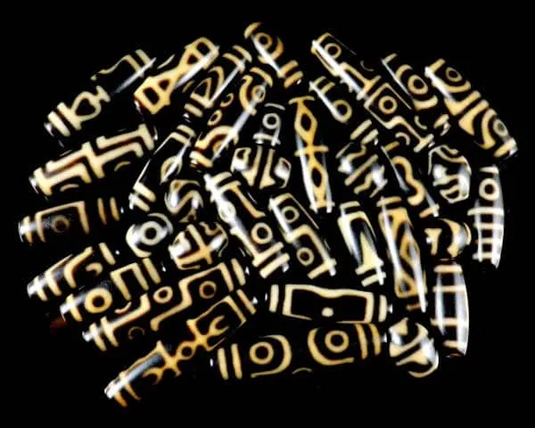 History and Meanings of Dzi Beads