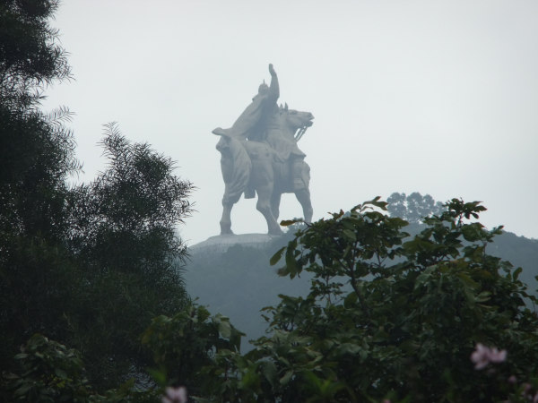 Equestrian statue of Zheng Chenggong in Quanzhou