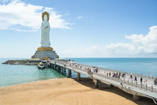 Statue of Guan Yin of the South Sea of Sanya, Hainan