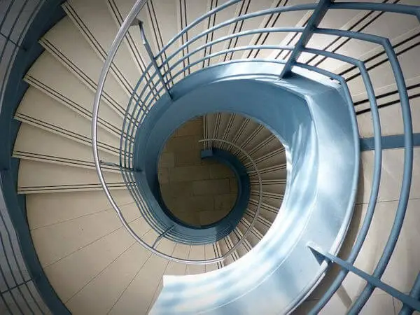 Basic Feng Shui Rules and Tips for Staircases- Spiral Staircase