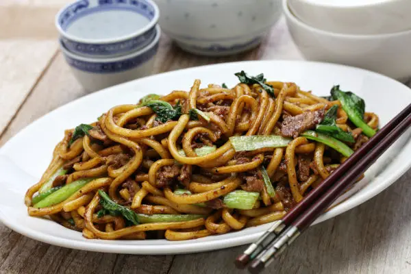 Shanghai fried noodle, Shanghai chow mein