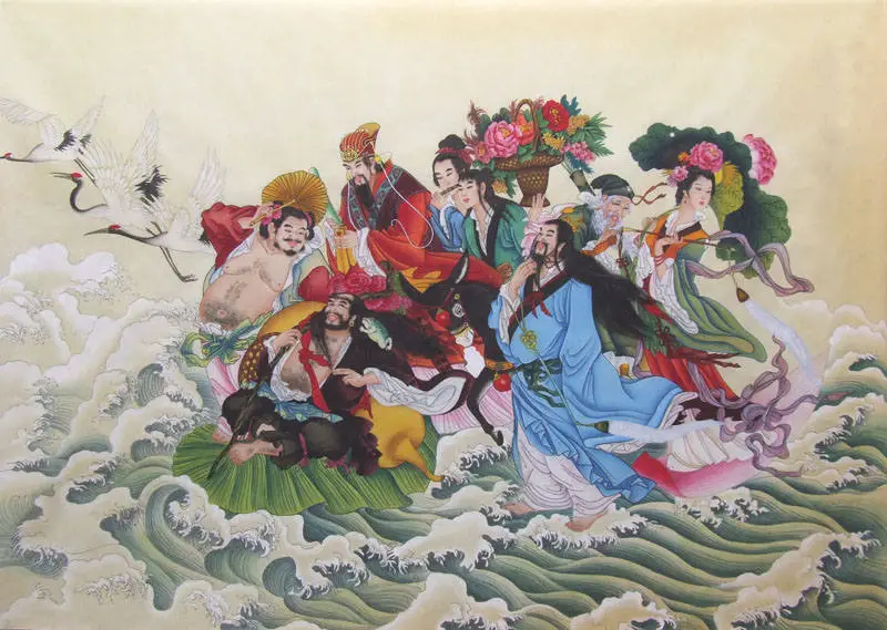 The Eight Immortals in Chinese Mythology (Origin, Powers, who they are)