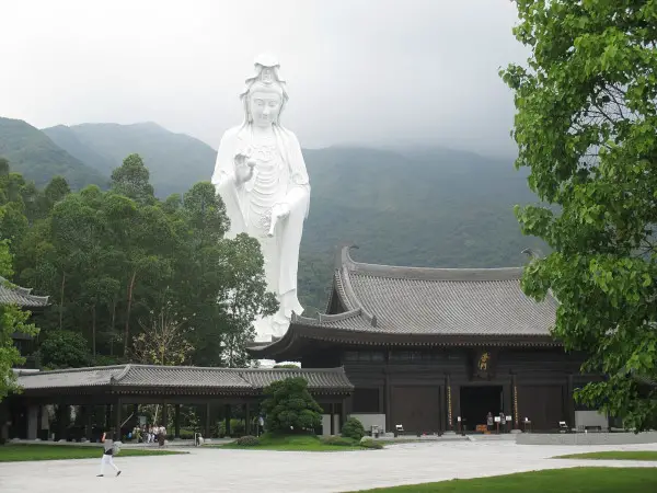 Guanyin statue at Tsz Shan Monastery, Hong Kong. 