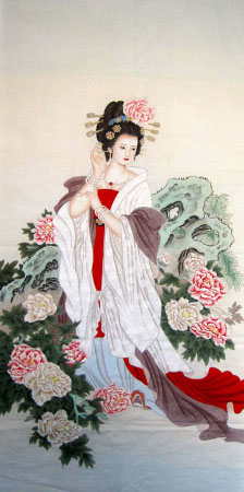 Yang Guifei painting