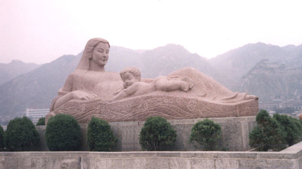 Yellow River Mother Sculpture, Lanzhou, Gansu