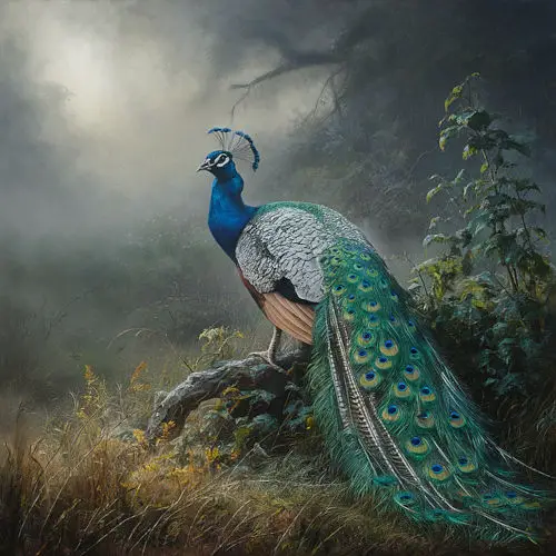 Peacock in Chinese Culture