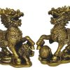 Chi Lin, or Qilin (麒麟), or Kirin in Japanse, is a mythical animal shaped like a Chinese Dragon with one, or sometimes two, antlers with similarities to the Western Unicorn. Hence, the Chi Lin is also often translated as Chinese Unicorn.