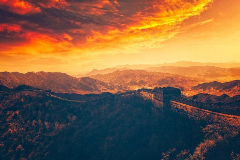 the Great Wall of China