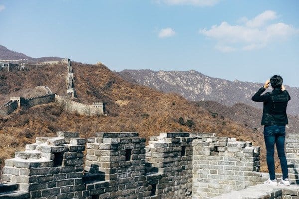 the Great Wall of China