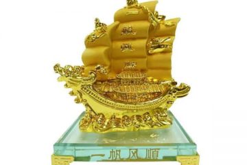 The Chinese wealth ship is one of the most popular symbols in Feng Shui and is commonly found in homes, businesses, and workplaces of rich and successful people in China, Hong Kong, Taiwan, and Southeast Asia. Many people believed that the Chinese wealth ship can help boost the owner’s wealth fortune and career success, as well as protecting the business from bad luck and competitors.